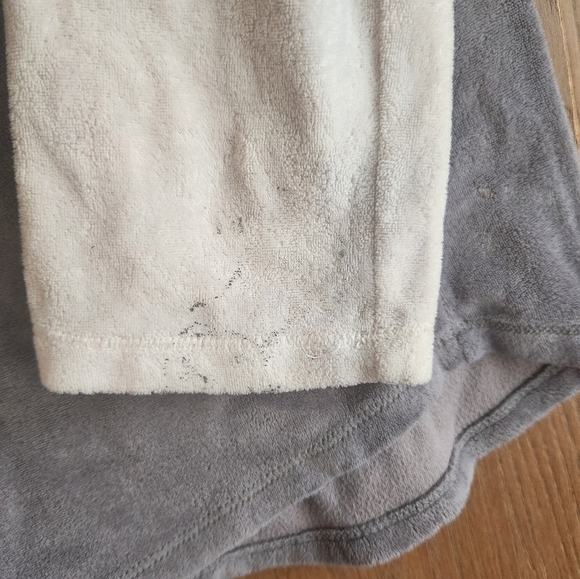 Justice Gray and White Long Sleeve Tees Casual Comfort - Picture 2 of 4